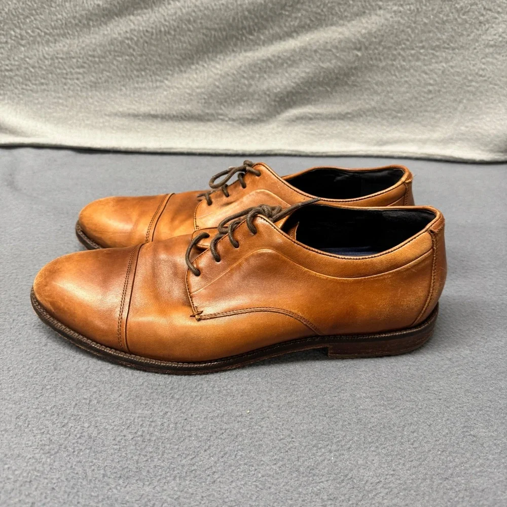 Cole Haan Oxfords Mens 10 Harrison Grand OS 2.0 Cap Toe Derby Oxford Dress Shoe‎